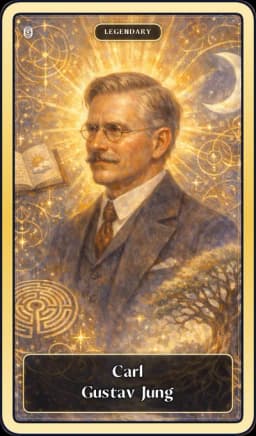 Collectible card: Carl Gustav Jung (Legendary)