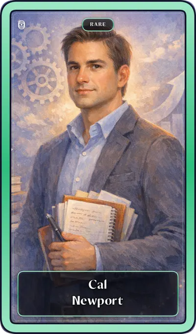 Karta kolekcjonerska: Cal Newport (Rare)
