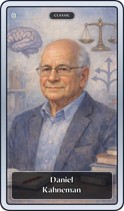 Collectible card: Daniel Kahneman (Classic)