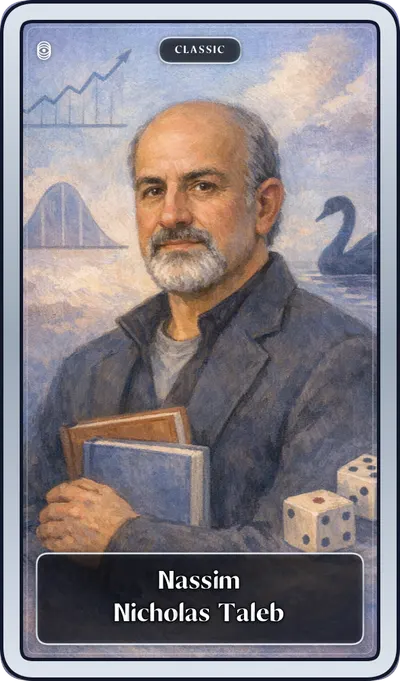 Коллекционная карта: Nassim Nicholas Taleb (Classic)