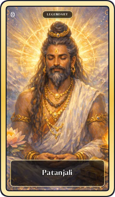 Collectible card: Patanjali (Legendary)