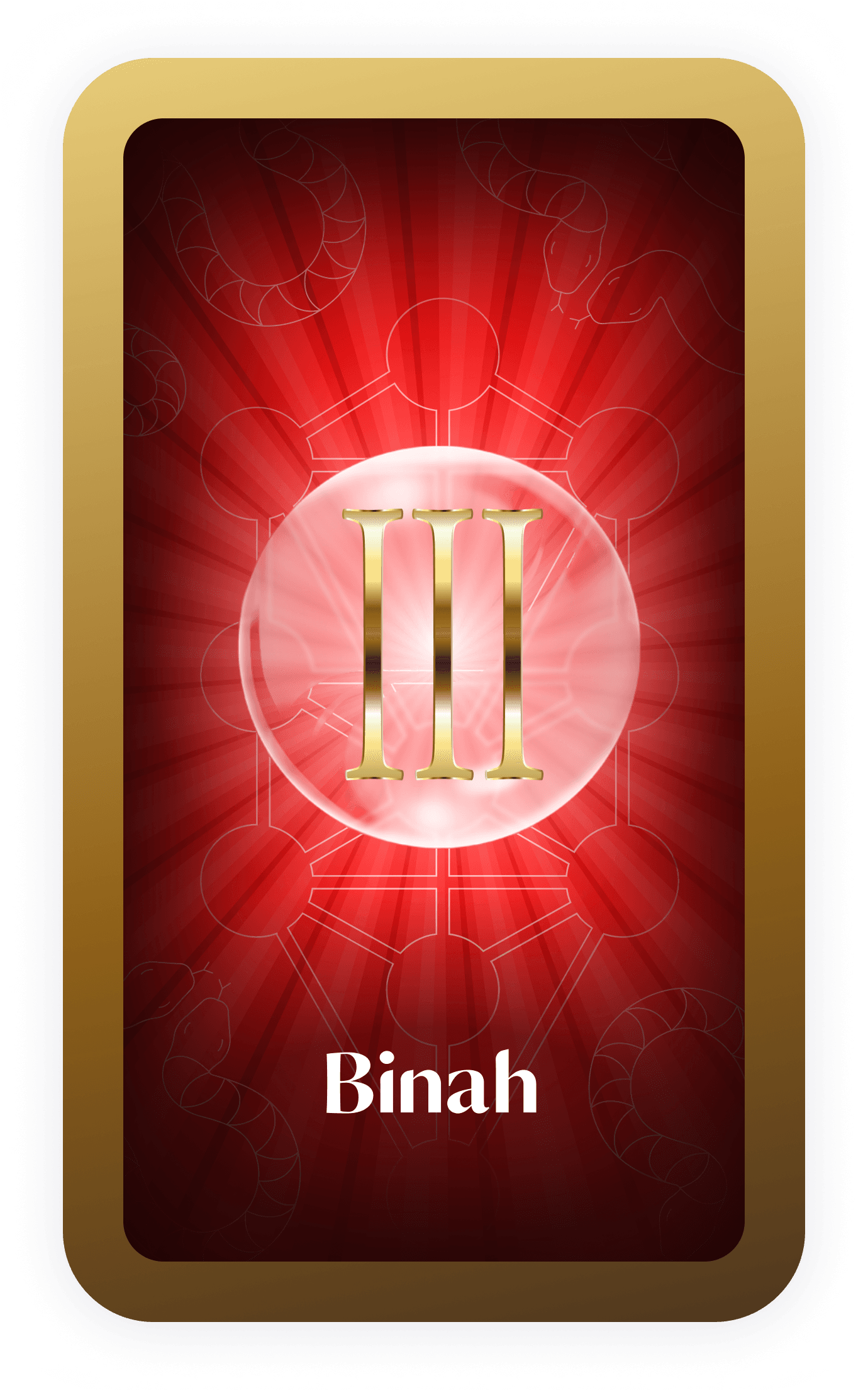Binah sephirah card