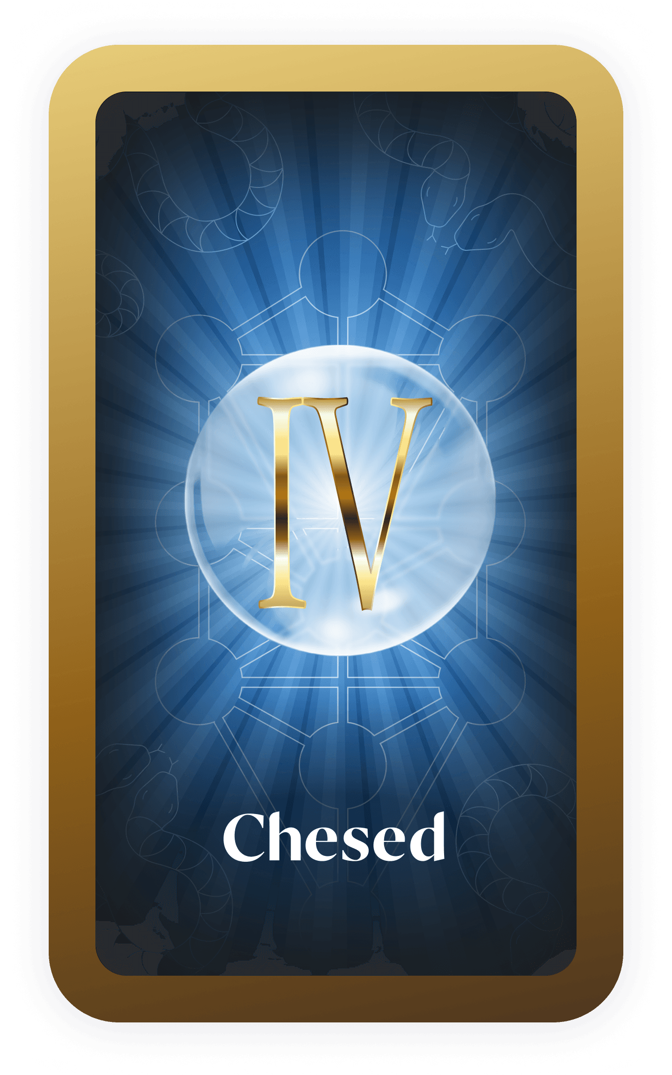 Chesed sephirah card