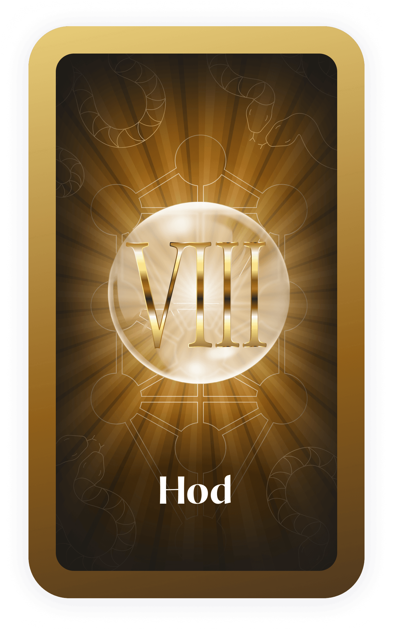 Hod sephirah card