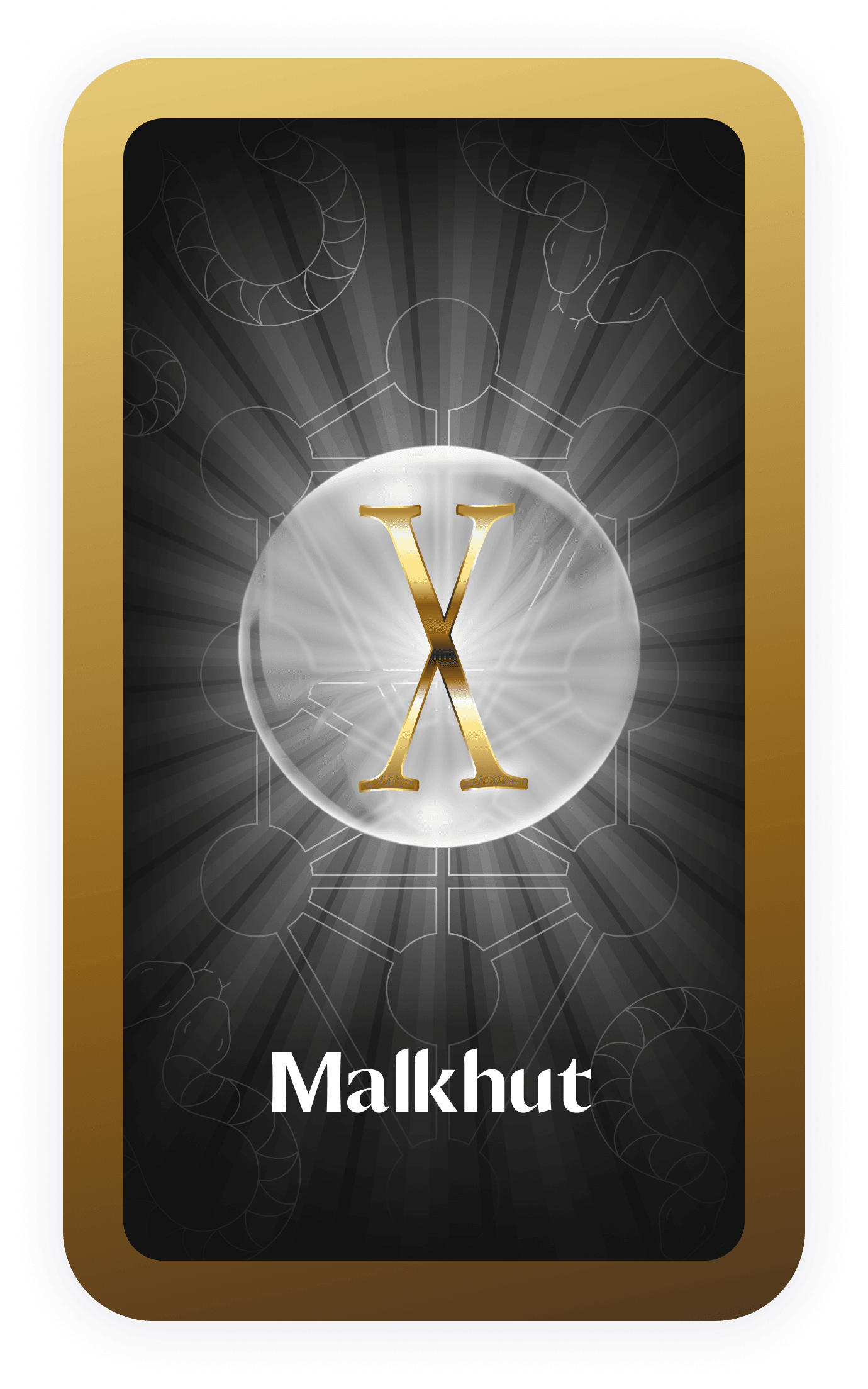 Malkhut sephirah card