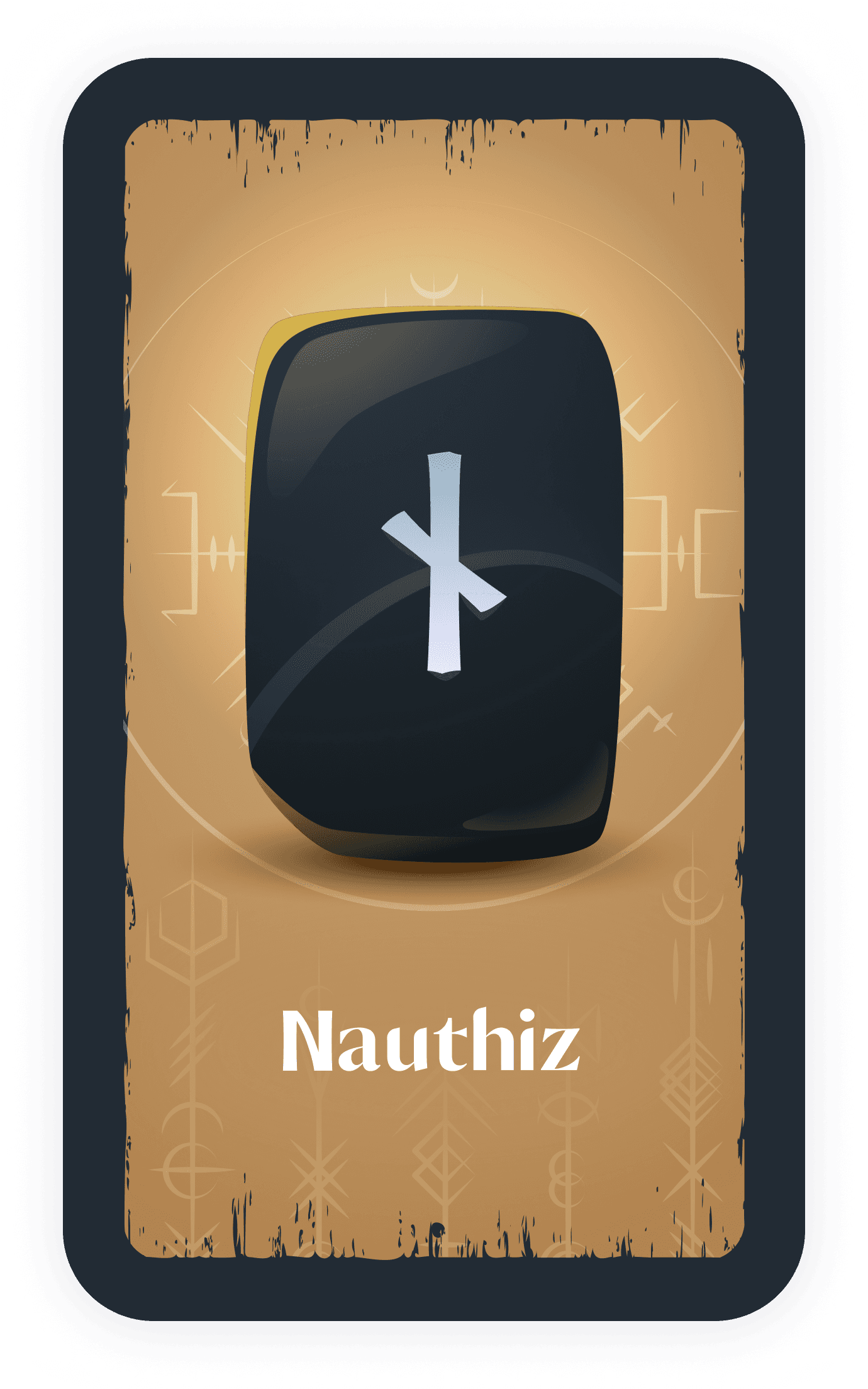Naudhiz rune card