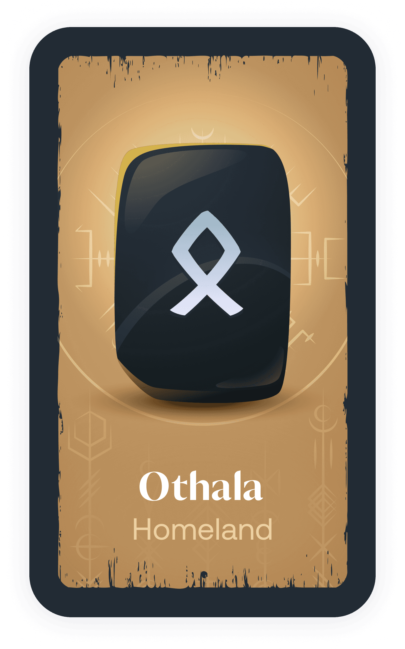 Othala rune card