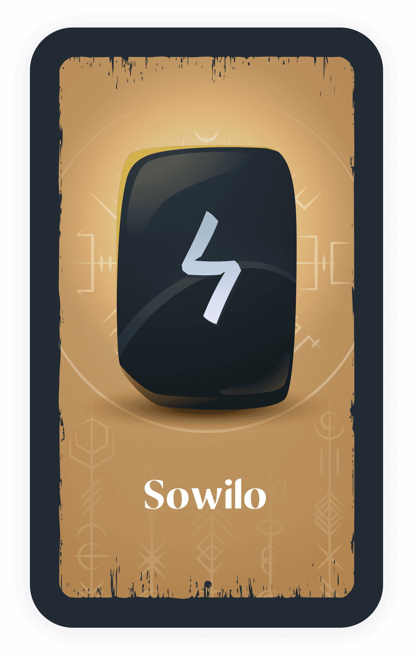 Sowilo rune card