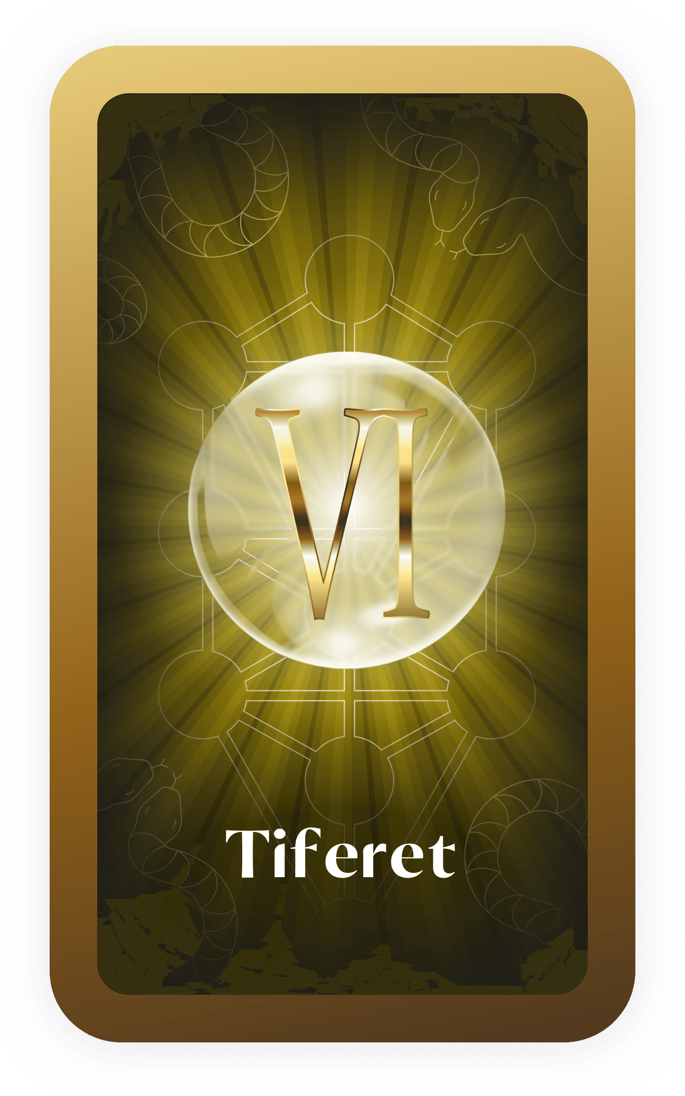 Tiferet sephirah card