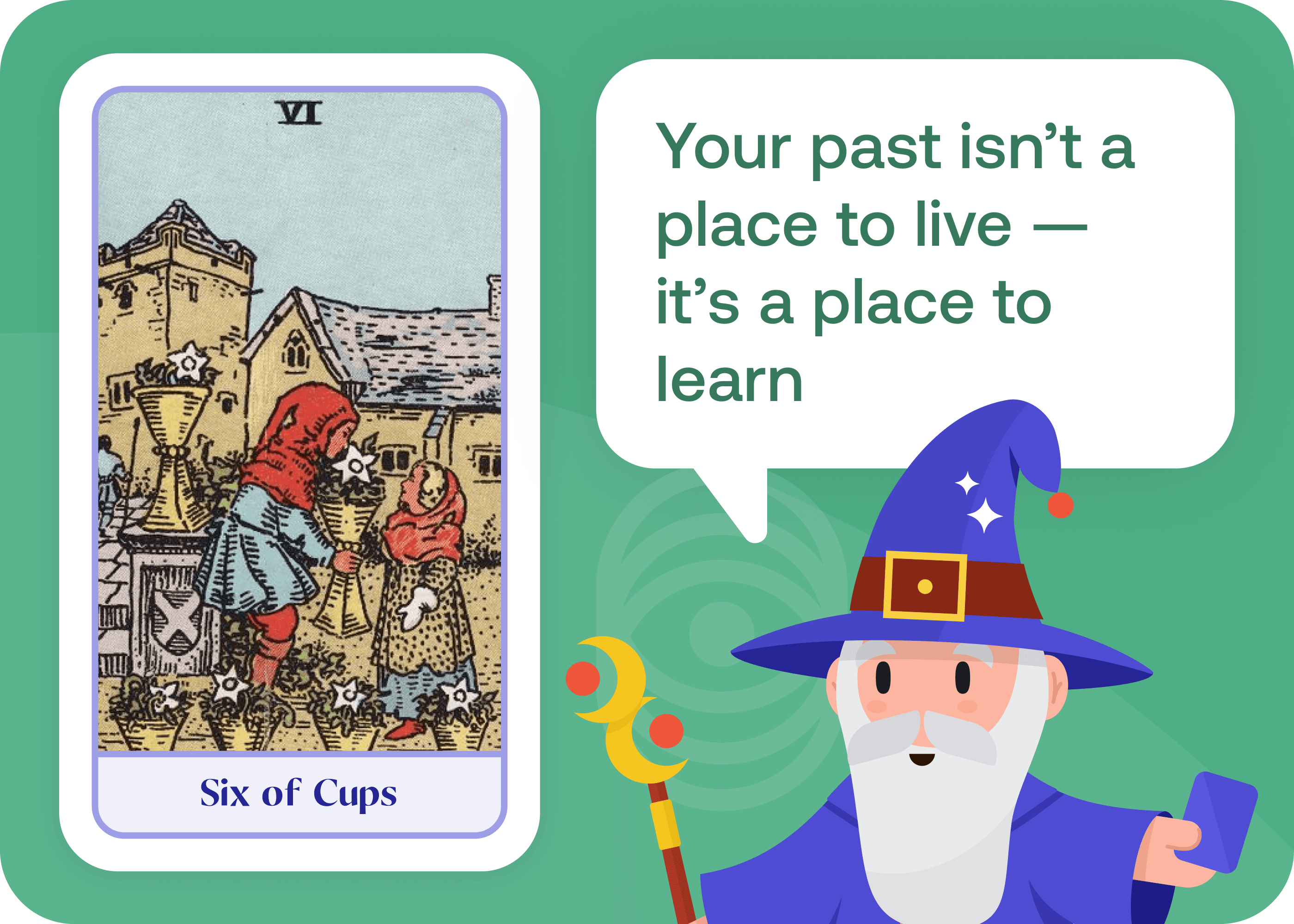 Шестёрка Кубков (6 Кубков)